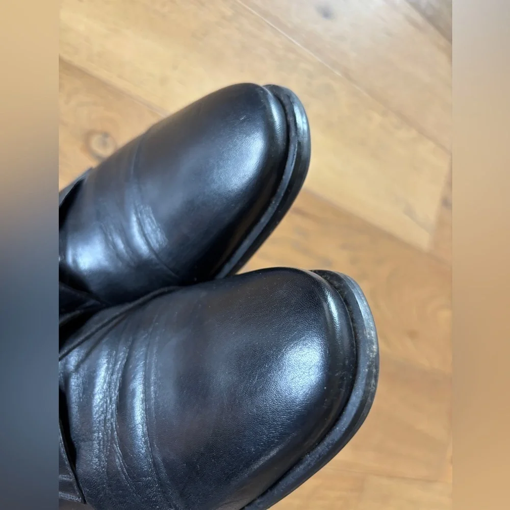 Bruno Magli leather loafers mens 10 made in italy